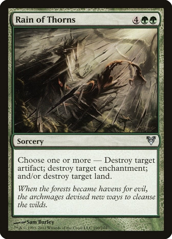 Image for Rain of Thorns (190) [Avacyn Restored] - Magic: The Gathering