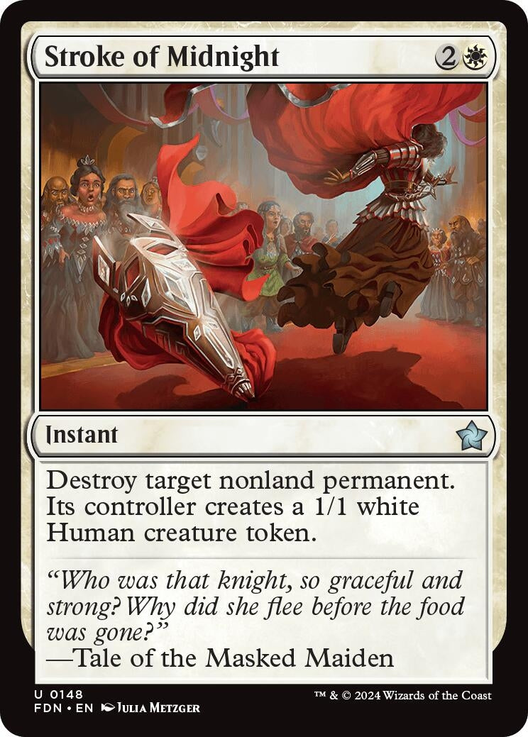 Image for Stroke of Midnight (148) [Foundations] - Magic: The Gathering