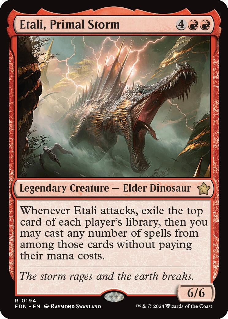 Image for Etali, Primal Storm (194) [Foundations] - Magic: The Gathering
