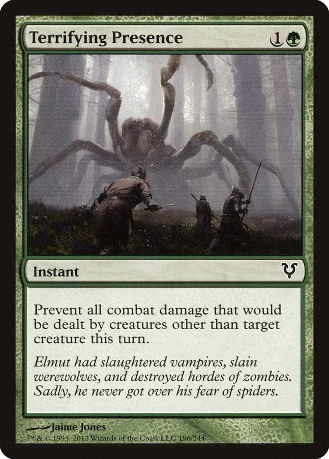 Image for Terrifying Presence (196) [Avacyn Restored] - Magic: The Gathering