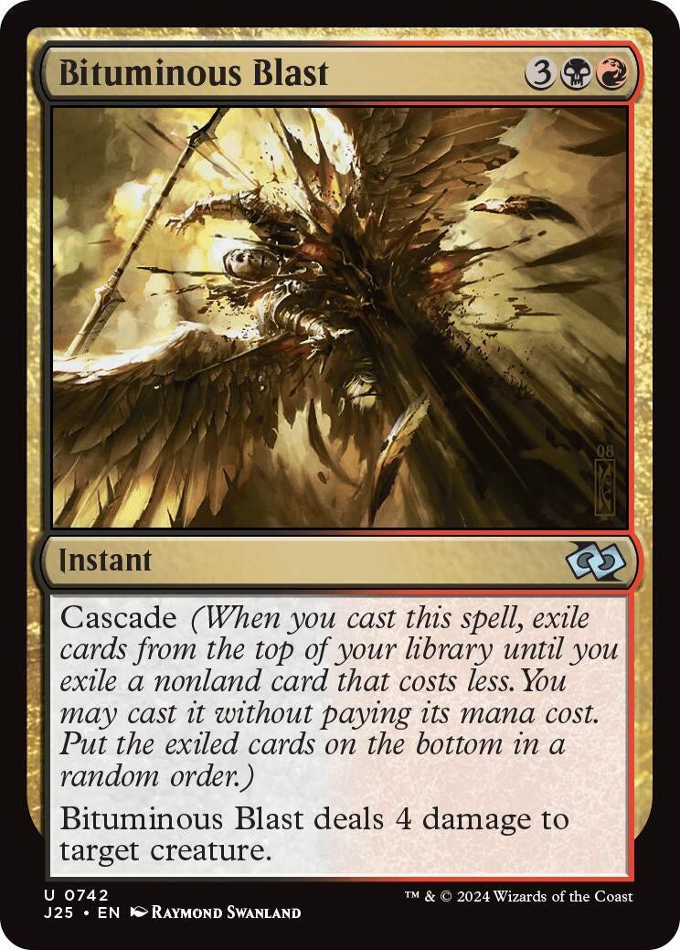 Image for Bituminous Blast (742) [Foundations Jumpstart] - Magic: The Gathering