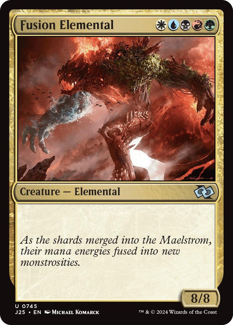 Image for Fusion Elemental (745) [Foundations Jumpstart] - Magic: The Gathering