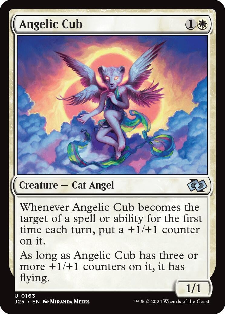 Image for Angelic Cub (163) [Foundations Jumpstart] - Magic: The Gathering