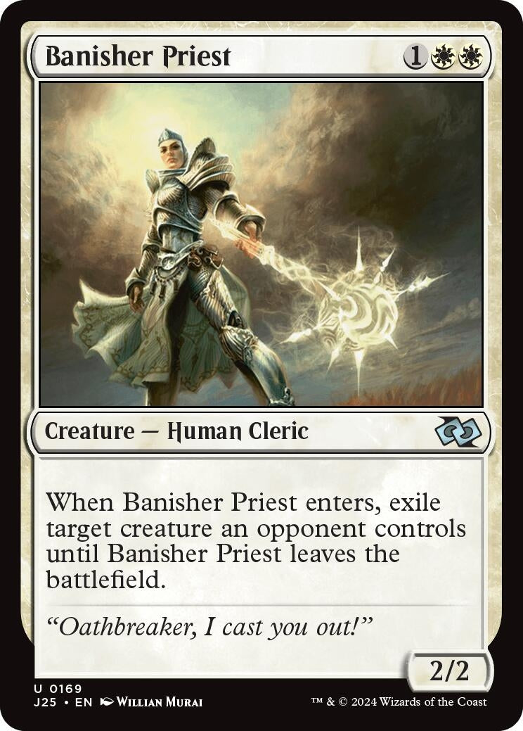Image for Banisher Priest (169) [Foundations Jumpstart] - Magic: The Gathering