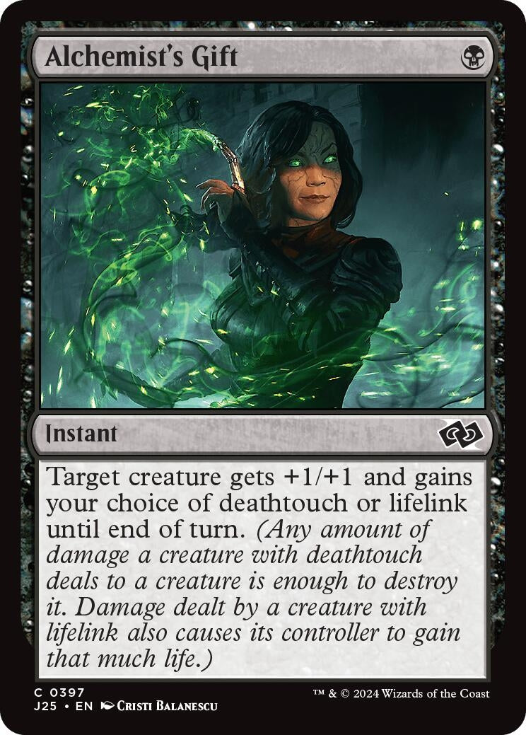 Image for Alchemist's Gift (397) [Foundations Jumpstart] - Magic: The Gathering