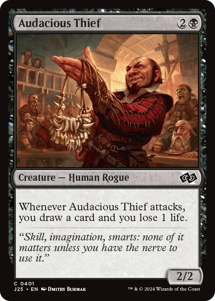 Image for Audacious Thief (401) [Foundations Jumpstart] - Magic: The Gathering