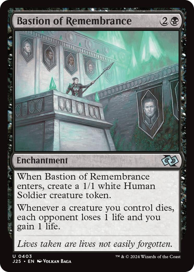Image for Bastion of Remembrance (403) [Foundations Jumpstart] - Magic: The Gathering