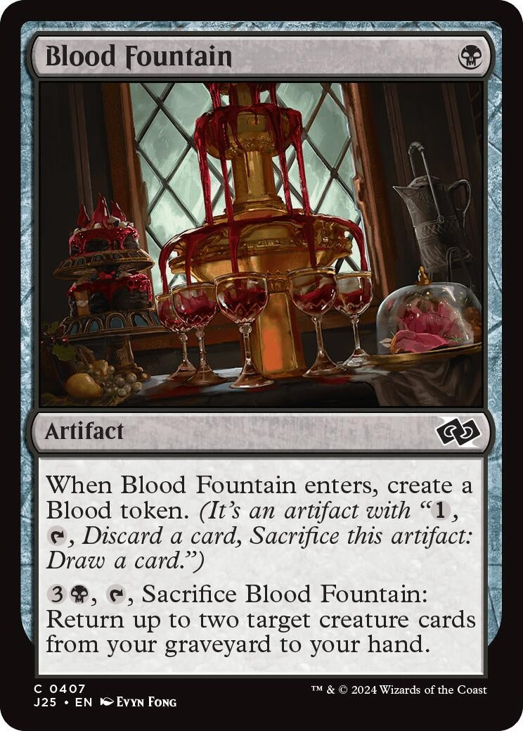 Image for Blood Fountain (407) [Foundations Jumpstart] - Magic: The Gathering