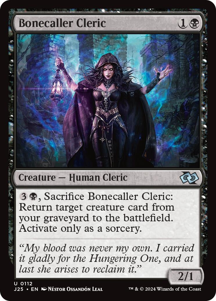Image for Bonecaller Cleric (112) [Foundations Jumpstart] - Magic: The Gathering