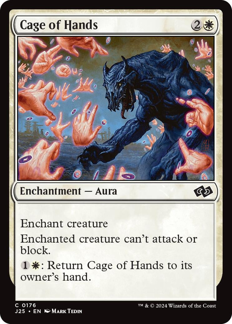 Image for Cage of Hands (176) [Foundations Jumpstart] - Magic: The Gathering