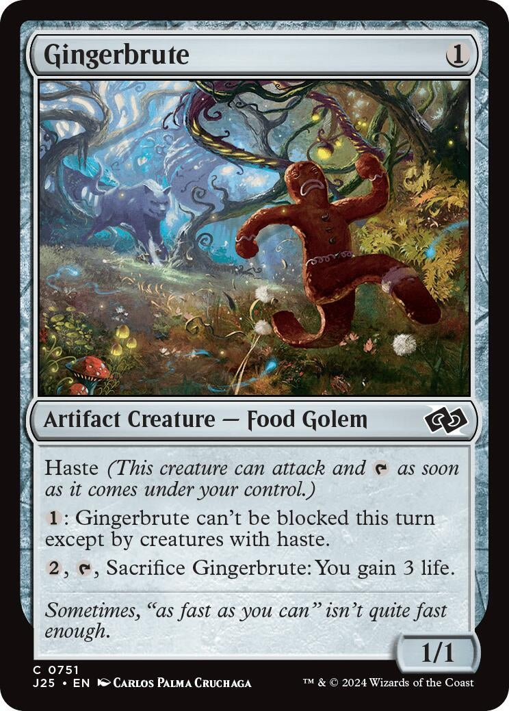 Image for Gingerbrute (751) [Foundations Jumpstart] - Magic: The Gathering