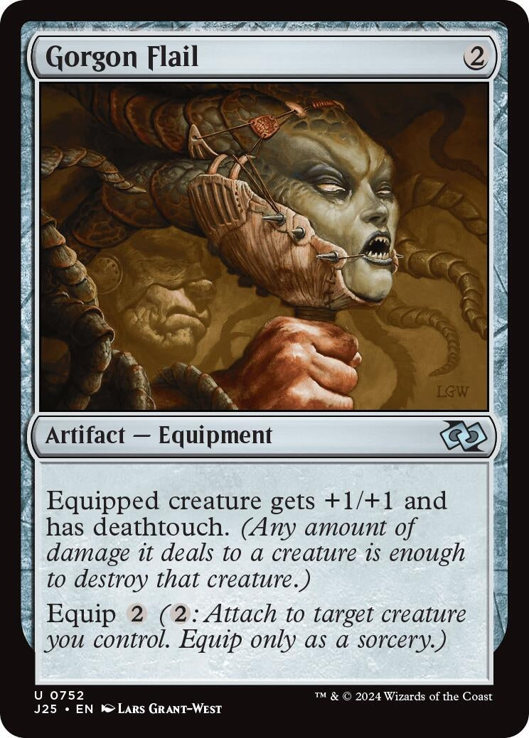 Image for Gorgon Flail (752) [Foundations Jumpstart] - Magic: The Gathering