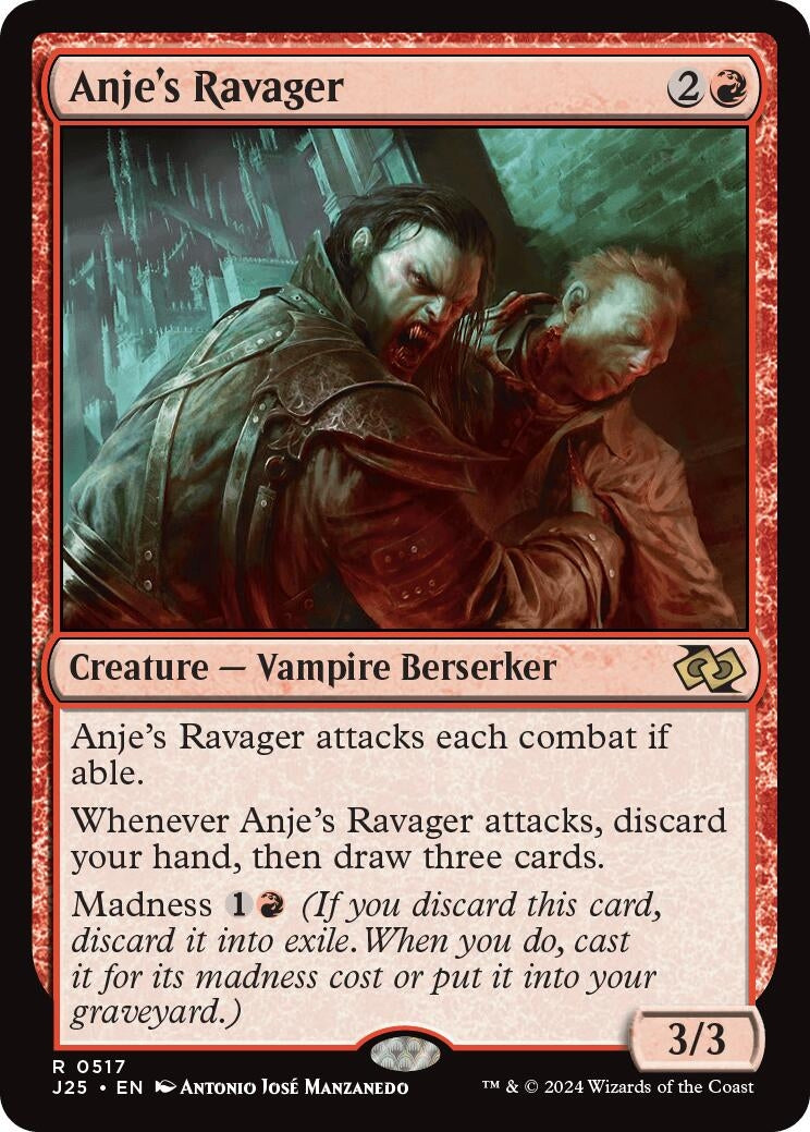 Image for Anje's Ravager (517) [Foundations Jumpstart] - Magic: The Gathering