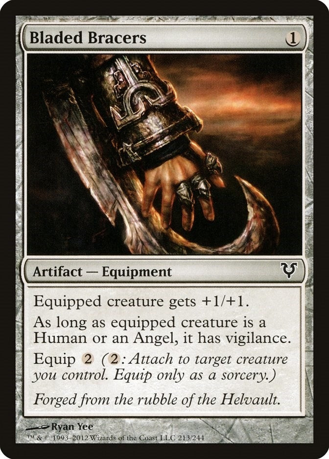 Image for Bladed Bracers (213) [Avacyn Restored] - Magic: The Gathering