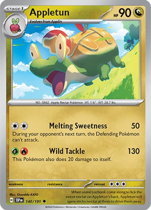 Image for Appletun (140/191) [SV08: Surging Sparks] - Pokemon
