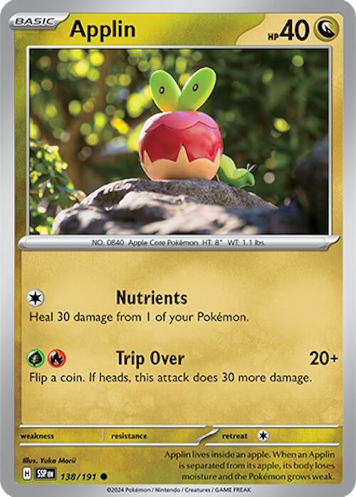 Image for Applin (138/191) [SV08: Surging Sparks] - Pokemon