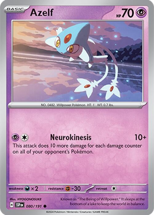Image for Azelf (080/191) [SV08: Surging Sparks] - Pokemon