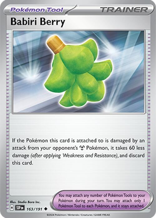 Image for Babiri Berry (163/191) [SV08: Surging Sparks] - Pokemon