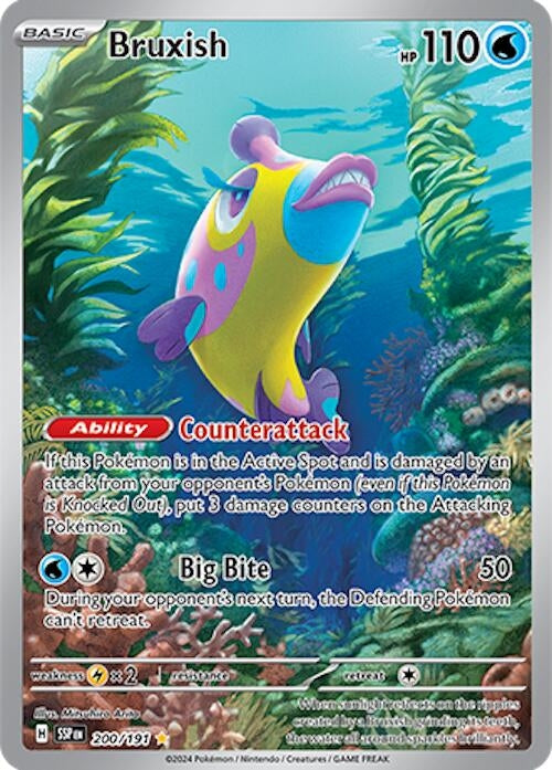 Image for Bruxish (200/191) [SV08: Surging Sparks] - Pokemon