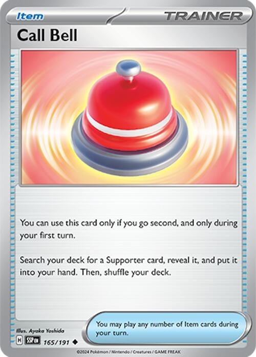 Image for Call Bell (165/191) [SV08: Surging Sparks] - Pokemon