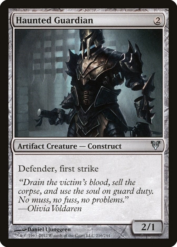Image for Haunted Guardian (216) [Avacyn Restored] - Magic: The Gathering