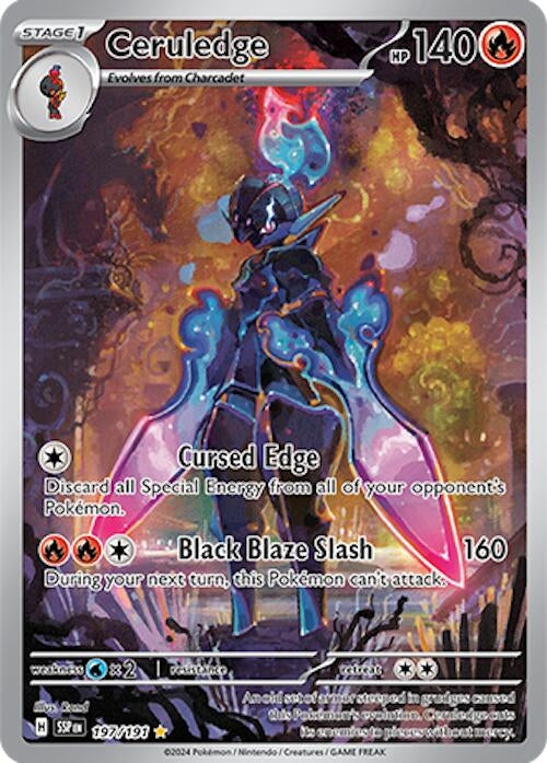 Image for Ceruledge (197/191) [SV08: Surging Sparks] - Pokemon