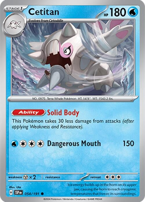 Image for Cetitan (054/191) [SV08: Surging Sparks] - Pokemon