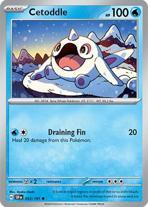 Image for Cetoddle (053/191) [SV08: Surging Sparks] - Pokemon