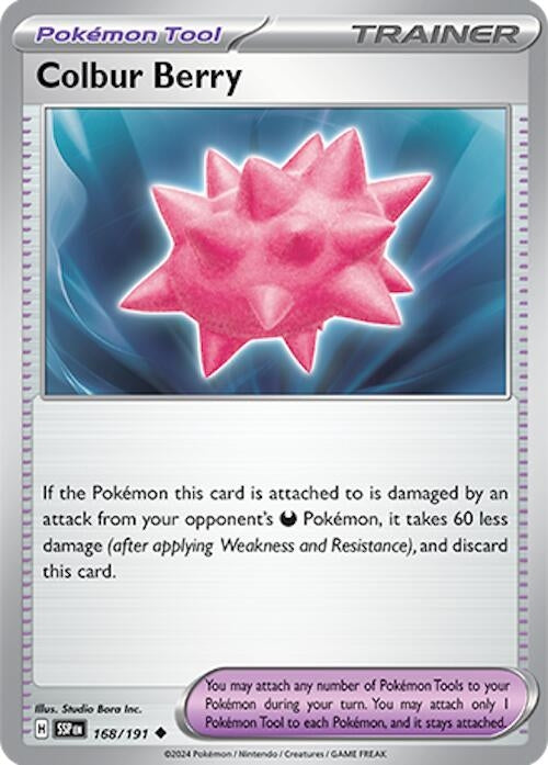 Image for Colbur Berry (168/191) [SV08: Surging Sparks] - Pokemon