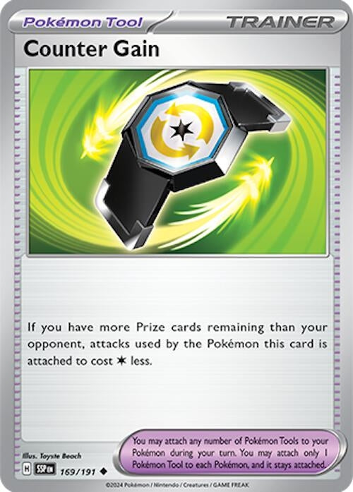 Image for Counter Gain (169/191) [SV08: Surging Sparks] - Pokemon