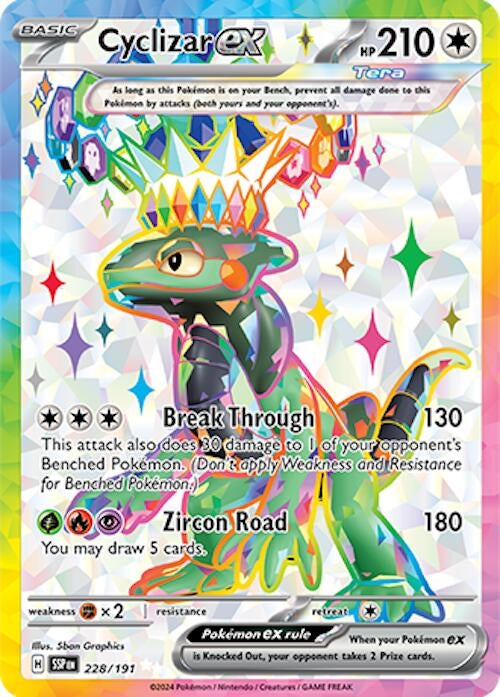 Image for Cyclizar ex (228/191) [SV08: Surging Sparks] - Pokemon