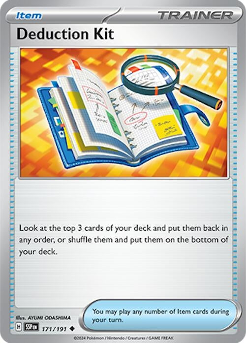 Image for Deduction Kit (171/191) [SV08: Surging Sparks] - Pokemon