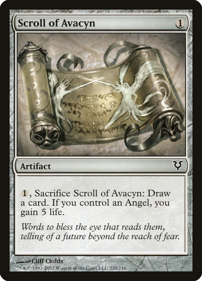 Image for Scroll of Avacyn (220) [Avacyn Restored] - Magic: The Gathering