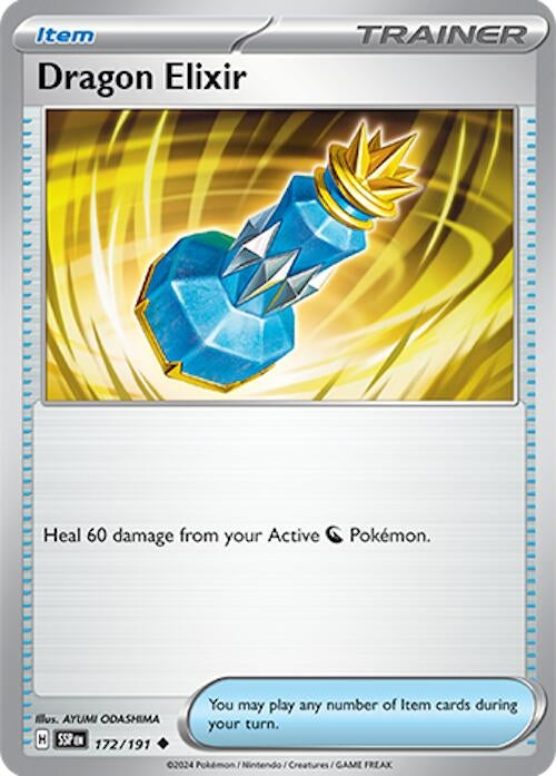 Image for Dragon Elixir (172/191) [SV08: Surging Sparks] - Pokemon