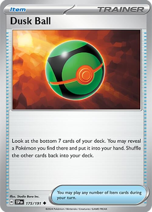 Image for Dusk Ball (175/191) [SV08: Surging Sparks] - Pokemon