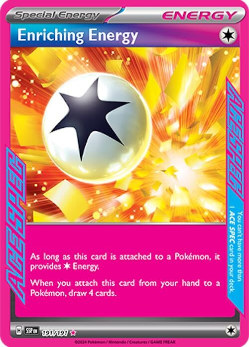 Image for Enriching Energy (191/191) [SV08: Surging Sparks] - Pokemon
