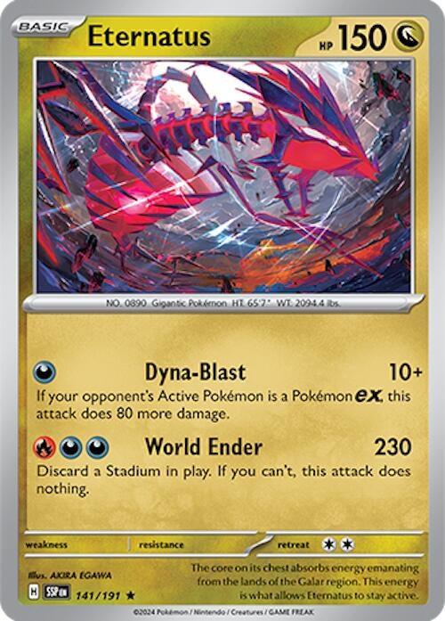 Image for Eternatus (141/191) [SV08: Surging Sparks] - Pokemon