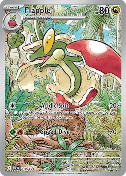 Image for Flapple (210/191) [SV08: Surging Sparks] - Pokemon
