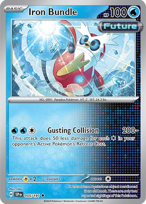 Image for Iron Bundle (055/191) [SV08: Surging Sparks] - Pokemon
