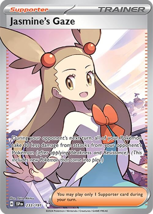 Image for Jasmine's Gaze (233/191) [SV08: Surging Sparks] - Pokemon