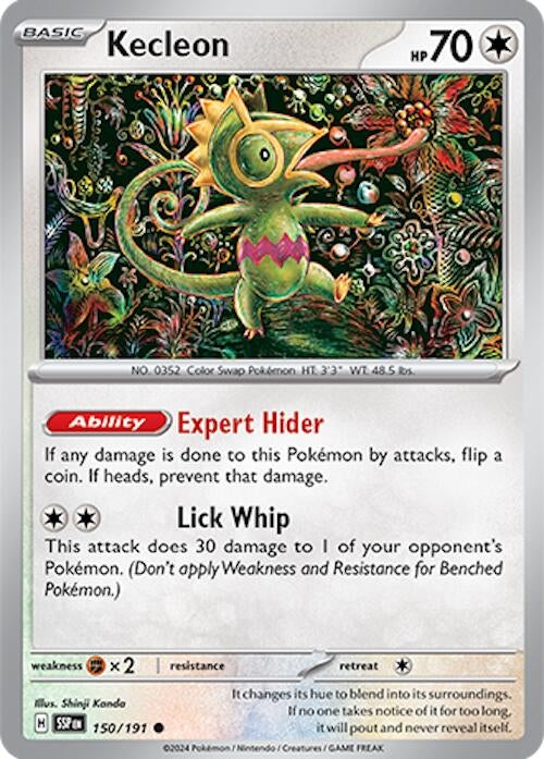 Image for Kecleon (150/191) [SV08: Surging Sparks] - Pokemon