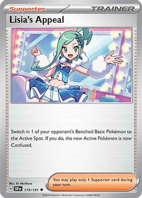 Image for Lisia's Appeal (179/191) [SV08: Surging Sparks] - Pokemon
