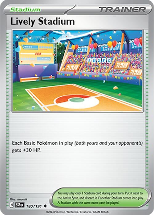 Image for Lively Stadium (180/191) [SV08: Surging Sparks] - Pokemon
