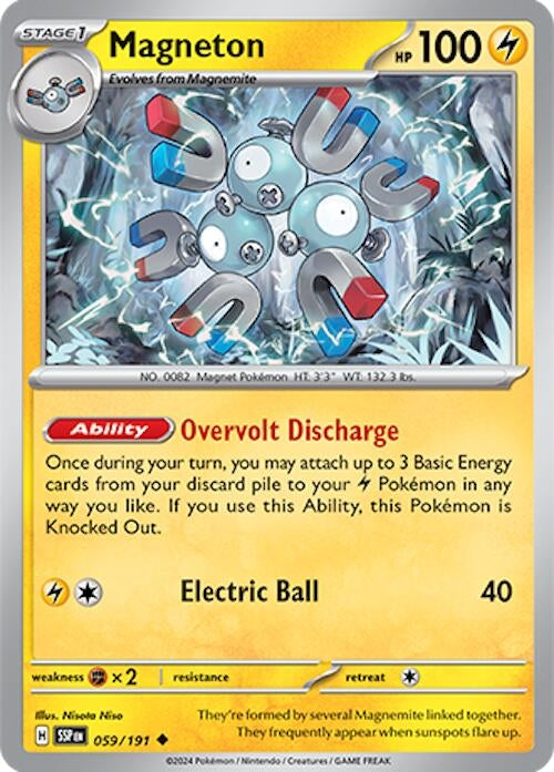 Image for Magneton (059/191) [SV08: Surging Sparks] - Pokemon