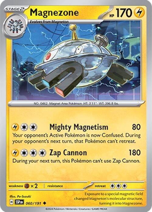 Image for Magnezone (060/191) [SV08: Surging Sparks] - Pokemon