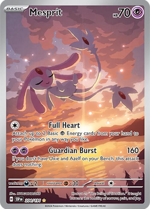 Image for Mesprit (204/191) [SV08: Surging Sparks] - Pokemon