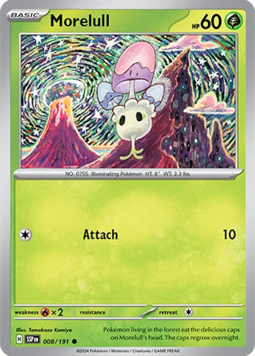 Image for Morelull (008/191) [SV08: Surging Sparks] - Pokemon