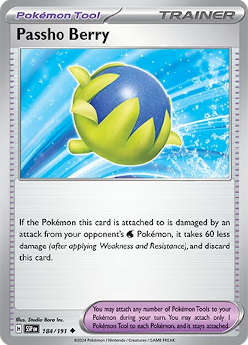 Image for Passho Berry (184/191) [SV08: Surging Sparks] - Pokemon
