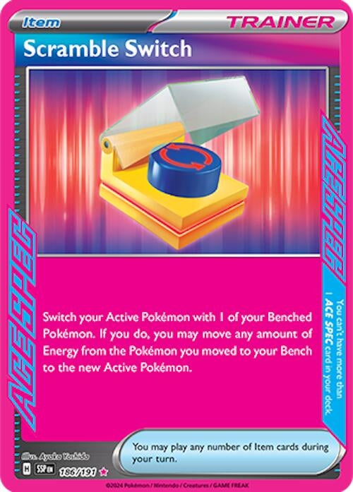 Image for Scramble Switch (186/191) [SV08: Surging Sparks] - Pokemon