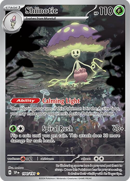 Image for Shiinotic (194/191) [SV08: Surging Sparks] - Pokemon